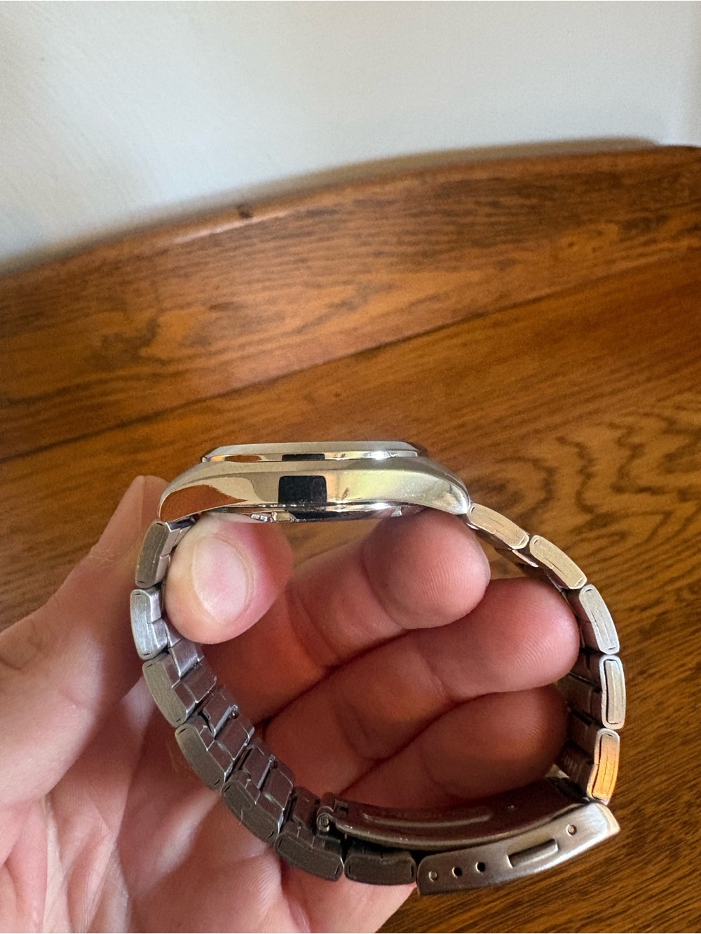 Seiko SNKL45 (Seiko 5, black dial, day date) - Picture 6 of 8